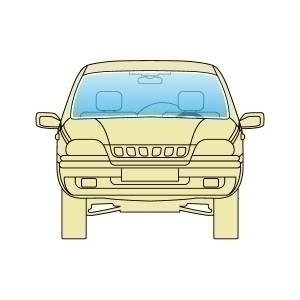 Лобовое стекло Jeep Grand Cherokee 1993-1998
