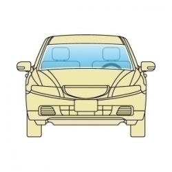 Лобове скло Hyundai S-Coupe / Tiburon 2002-2008