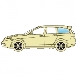 Скло бокове Subaru Legacy Outback 2004-2009