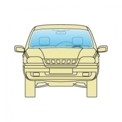 Лобове скло Jeep Grand Cherokee 1993-1998